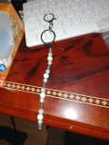 Pastel Beaded Bag Charm