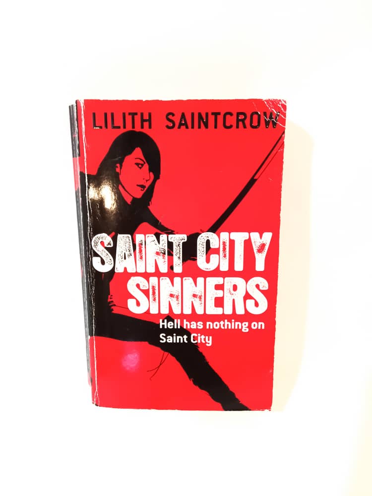 Saint City Sinners Book by Lilith Saintcrow Dante Velentine Series Fantasy Fiction Novel